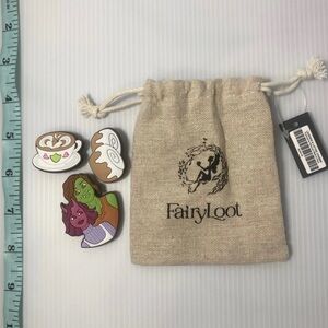 Legends & Lattes Shoe Charms Fairyloot Travis Baldree LGBT Fantasy Romance